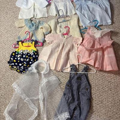 T vintage infant toddler clothing lot for 2 babies