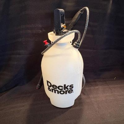 E decks more sprayer