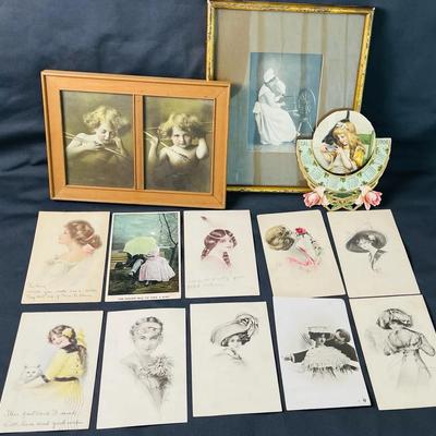 Antique Pictures & Postcards