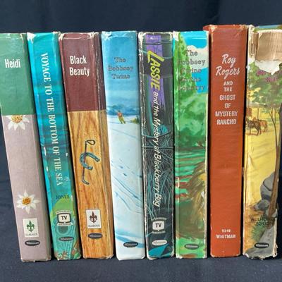 Lot Of Eight Vintage Children’s Hardback Books