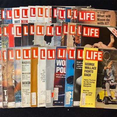 LIFE Magazines from the Year 1972 *41 Issues
