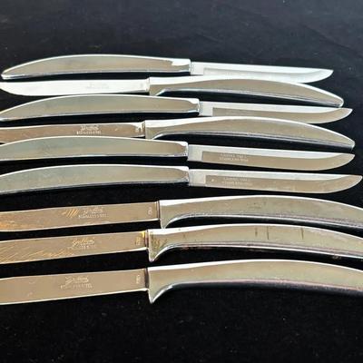 5 Griffon 9” Stainless Steel Knives * 5 Carvel Hall 9” Stainless Steel Knives *