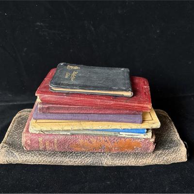 Antique Time Books * Bank Calendars * Tennyson’s Poems * Organizer