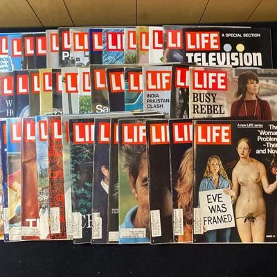 LIFE Magazines From the year 1971 *41 Issues