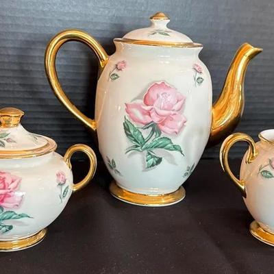 Kingwood USA Teapot * Creamer * Sugar Bowl * 