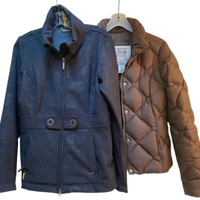 2 Small Women’s Jackets *Eddie Bauer Premium Goose Down and Lolë