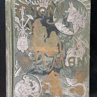 The Story Of Man Hardcover Vintage Book