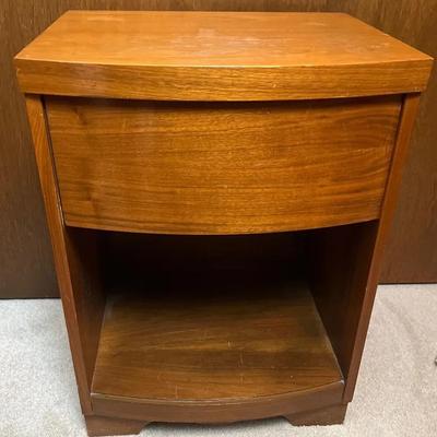 Mid Century Nightstand 