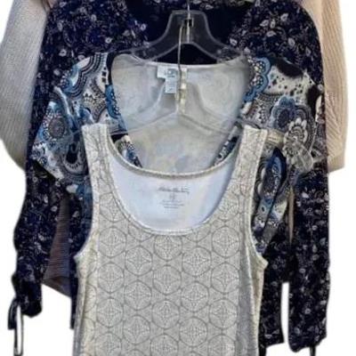 Lot of 5 Women’s Tops *Eddie Bauer *Loft Ann Taylor *Lucky Brand *Cabi *Market & Spruce