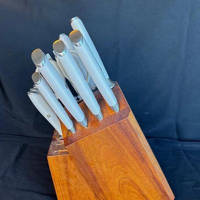 Cangshan 13 Piece Knife Set with Wood Block Storage