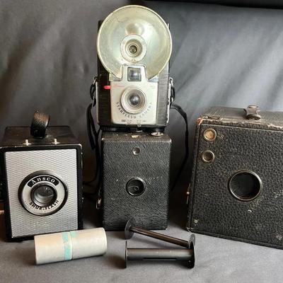 Ansco Shur-Flash * Brownie Starflash * No. 3 Brownie * Rainbow Hawkeye No 2/C