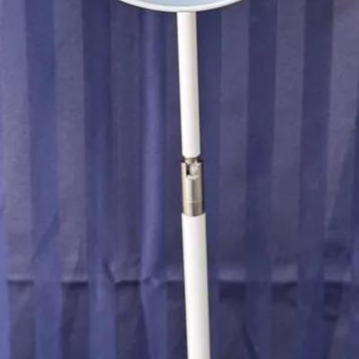 Modern White Adjustable Desk Lamp with Touch On/Off Base