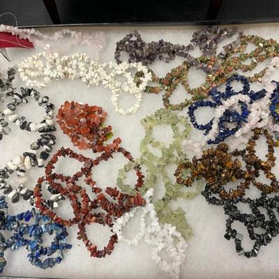 Sale Photo Thumbnail #123: SEMI-PRECIOUS GEMSTONES LOT