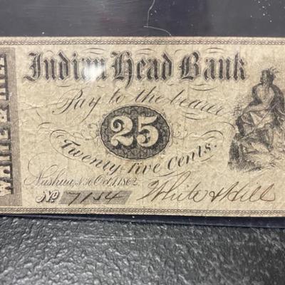 Sale Photo Thumbnail #71: 1862 CURRENCY