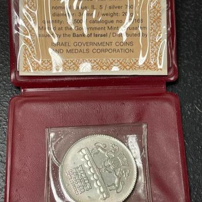 Sale Photo Thumbnail #138: .750 SILVER COIN