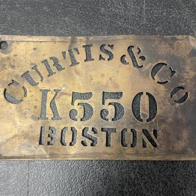 Sale Photo Thumbnail #14: BRASS/METAL STENCIL