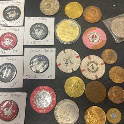 Sale Photo Thumbnail #56: TOKENS/CHIPS/CASINO