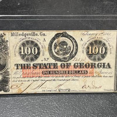 Sale Photo Thumbnail #59: 1863 CURRENCY