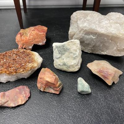 Sale Photo Thumbnail #130: ROUGH UNPOLISHED GEMSTONES