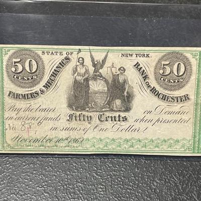 Sale Photo Thumbnail #75: 1862 CURRENCY