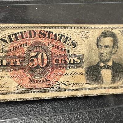 Sale Photo Thumbnail #17: 1863 FRACTIONAL CURRENCY