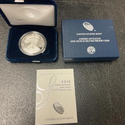 Sale Photo Thumbnail #159: AMERICAN SILVER EAGLE PROOF