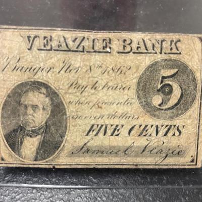 Sale Photo Thumbnail #66: 1862 CURRENCY