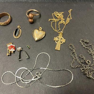 Sale Photo Thumbnail #102: GOLD FILLED/GOLD PLATED LOT