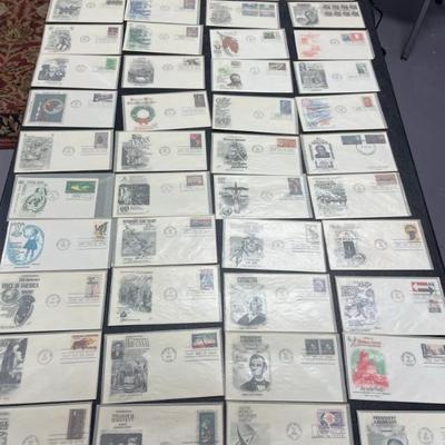 Sale Photo Thumbnail #178: USPS FIRST DAY COVERS IN ORIGIAL WAX ENVELOPES