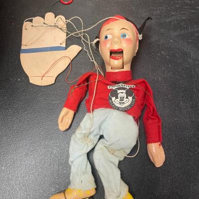 Sale Photo Thumbnail #8: 1950'S MOUSEKETEER PUPPET