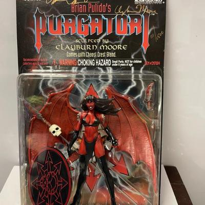 Sale Photo Thumbnail #186: SIGNED ACTION FIGURE