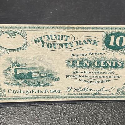 Sale Photo Thumbnail #77: 1862 CURRENCY