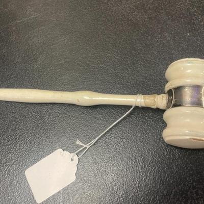 Sale Photo Thumbnail #13: PRESENTATION GAVEL 1940
