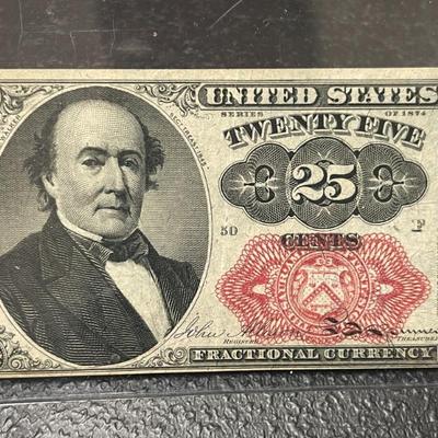 Sale Photo Thumbnail #26: 1874 FRACTIONAL CURRENCY