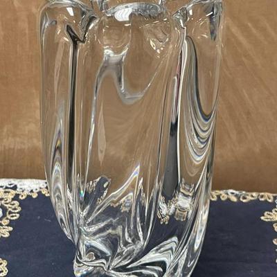Sale Photo Thumbnail #11: SIGNED ORREFORS CRYSTAL VASE