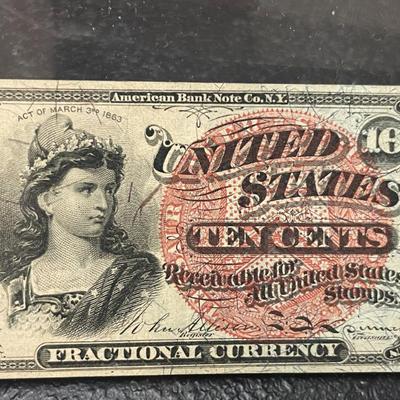 Sale Photo Thumbnail #24: 1863 FRACTIONAL CURRENCY