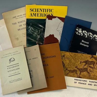 1948 Scientific American W/ Collection Of Vintage Science Booklets & Posters