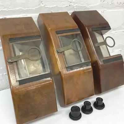 1920’s Antique Dissecting Microscopes (one Marked)