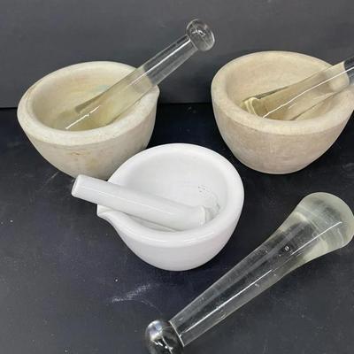 Mortar And Pestles, Vintage 