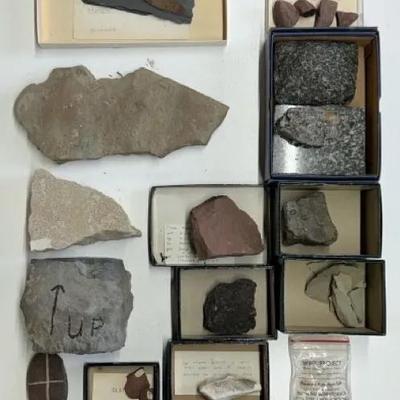 Large Collection Of Rock Samples