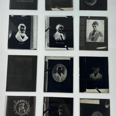 Vintage Glass Slides Of Famous Scientists (12)
