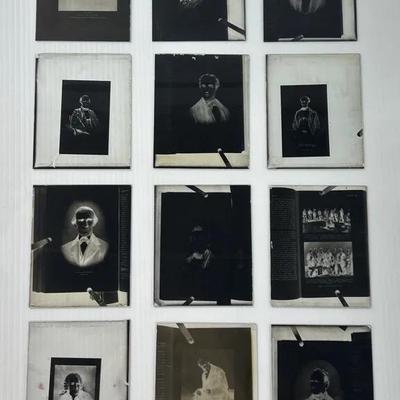 Vintage Glass Slides Of Famous Scientists (12)