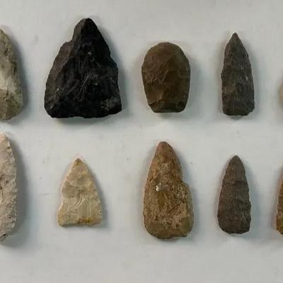 Prehistoric Stone Implements “Bifaces”