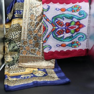 Set of 3 Designer Scarves