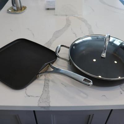 Analon 3 qt Pan and Griddle
