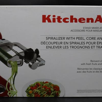 Kitchen Aid Spiralizer w/ Peel, Core & Slice