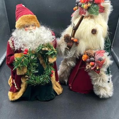 BP408 Vintage Santa Claus Tree Toppers 