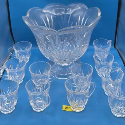 BP566 Crystal glass Compote Bowl