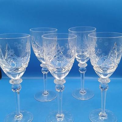 BP628 Rogaska Gallia crystal wine /water goblet 