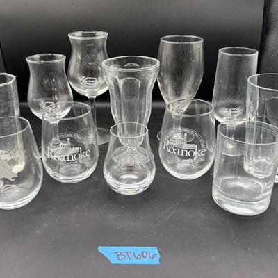 BP606 Various Wine And Drinking Glasses 